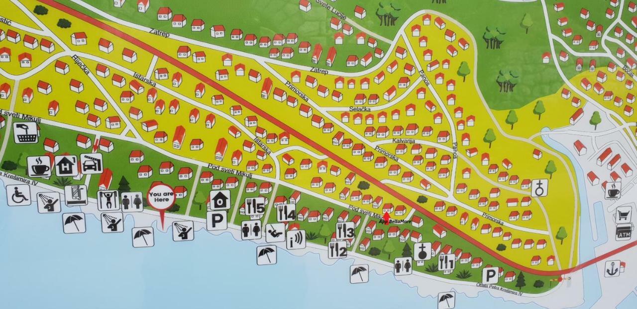Apartment Bella Mare Novi Vinodolski Kültér fotó